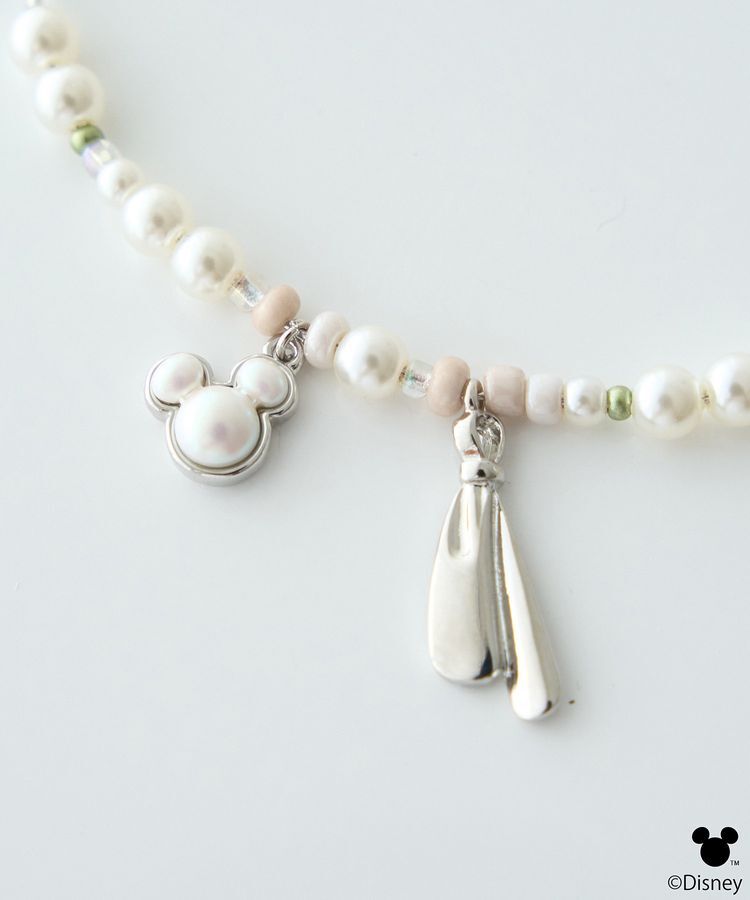 earth music&ecology「Disney/ミッキーモチーフビーズネックレス」|ネックレス|