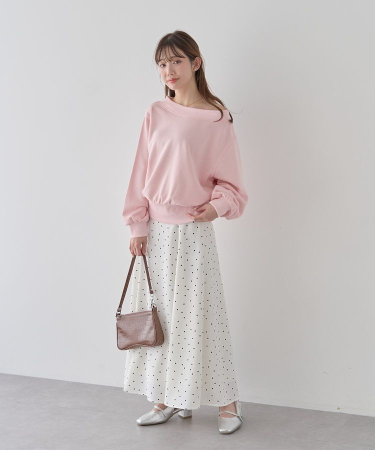 earth music&ecology「裾スリット裏毛プルオーバー」|スウェット・ジャージ|