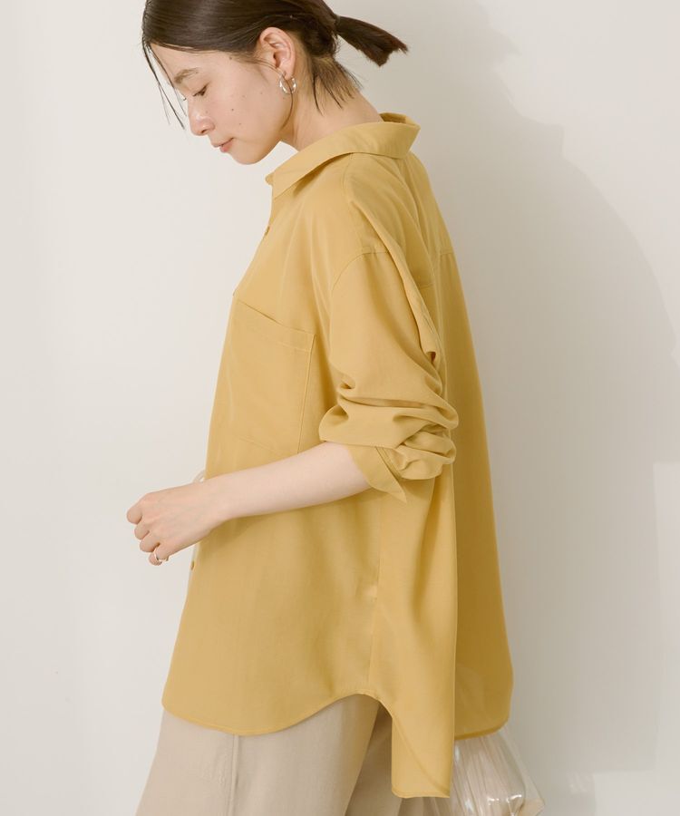 AMERICAN HOLIC「シアーボイルオーバーシルエットシャツ」|シャツ・ブラウス|