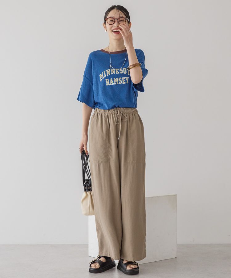 AMERICAN HOLIC「ロゴ入りヴィンテージ半袖プルオーバー」|Tシャツ・カットソー|