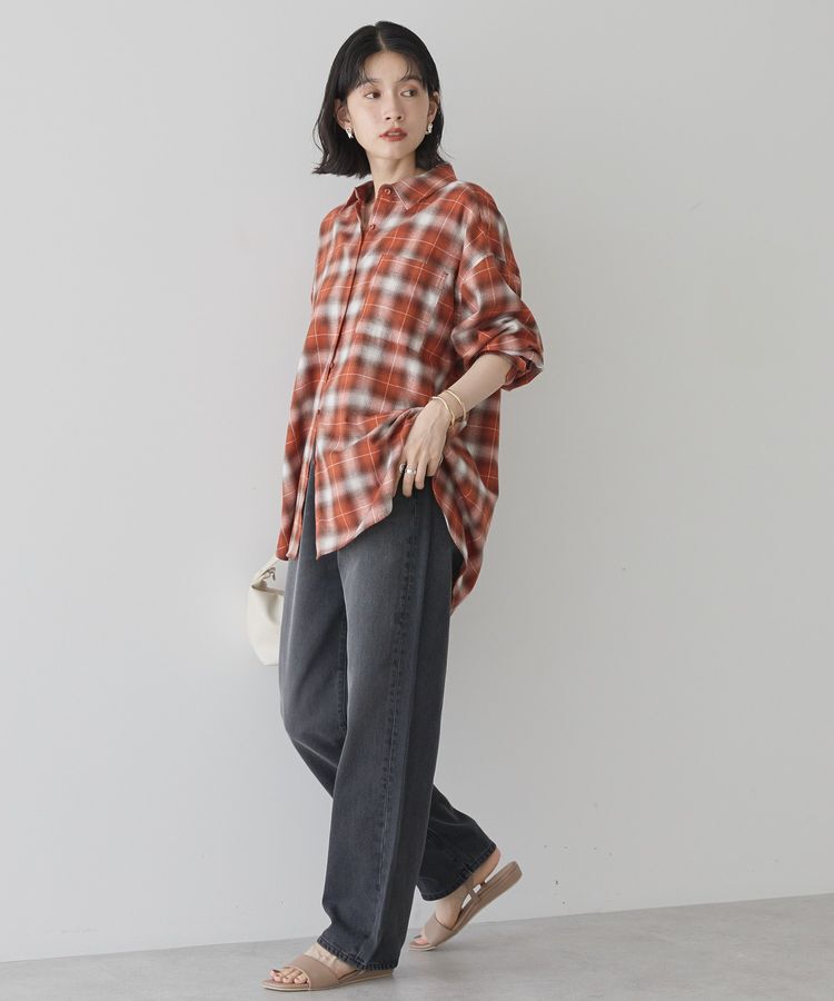 AMERICAN HOLIC「ビエラ起毛チェックシャツ」|シャツ・ブラウス|