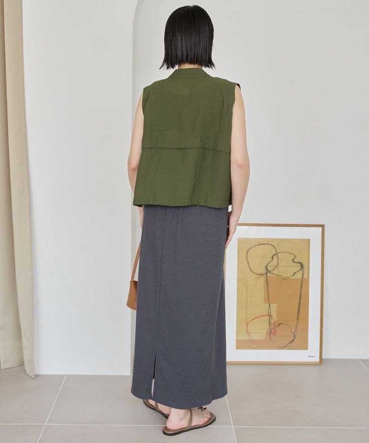 AMERICAN HOLIC「Wポケットショートベスト」|ベスト・ジレ|