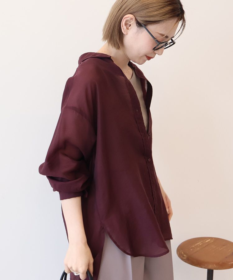 AMERICAN HOLIC「ラスターシアーシャツ」|シャツ・ブラウス|