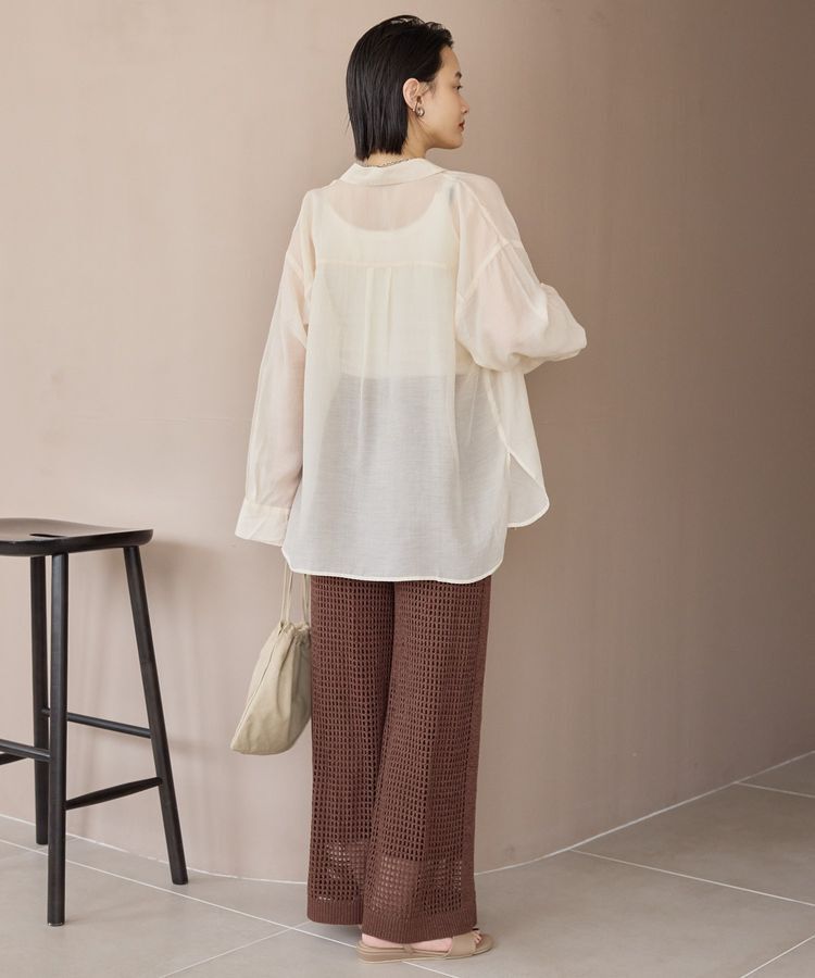 AMERICAN HOLIC「ラスターシアーシャツ」|シャツ・ブラウス|