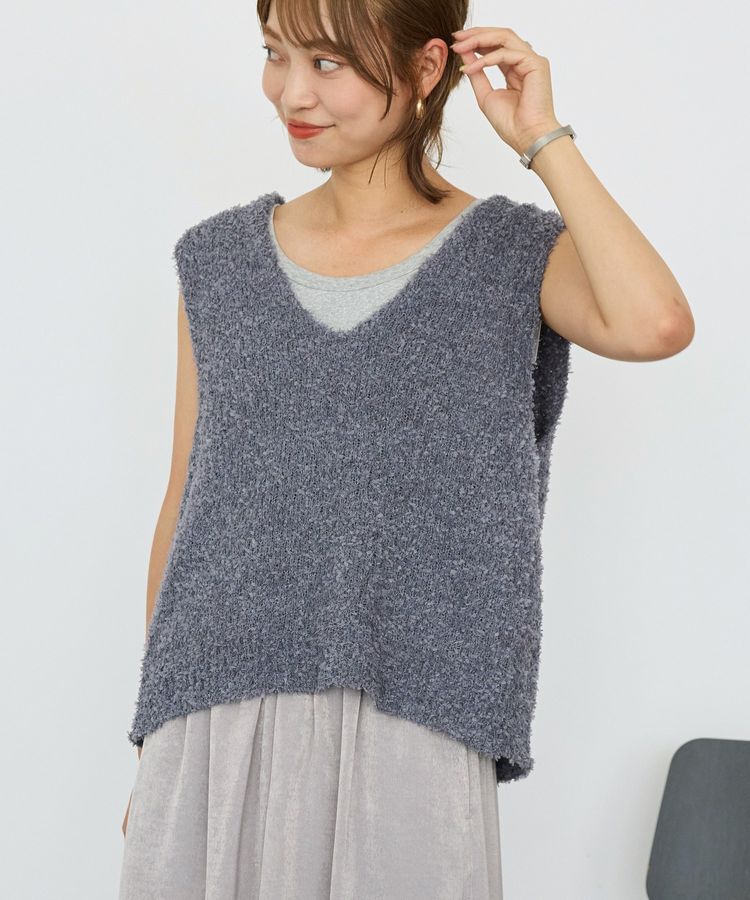 AMERICAN HOLIC「テープヤーンバックシャンベスト」|ベスト・ジレ|