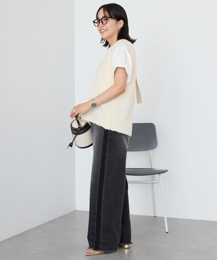 AMERICAN HOLIC「テープヤーンバックシャンベスト」|ベスト・ジレ|