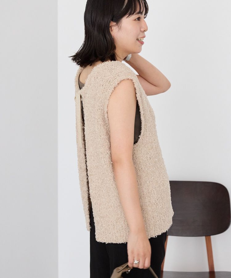 AMERICAN HOLIC「テープヤーンバックシャンベスト」|ベスト・ジレ|