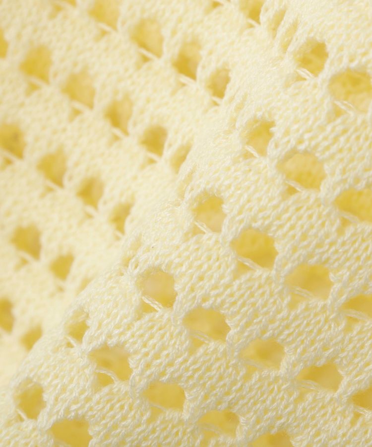 AMERICAN HOLIC「ジップアップメッシュニットカーディガン【WEB限定カラー有り】」|カーディガン|