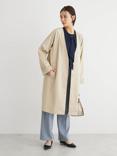 Green Parks「撥水加工　ケア楽着流しコート」|その他|