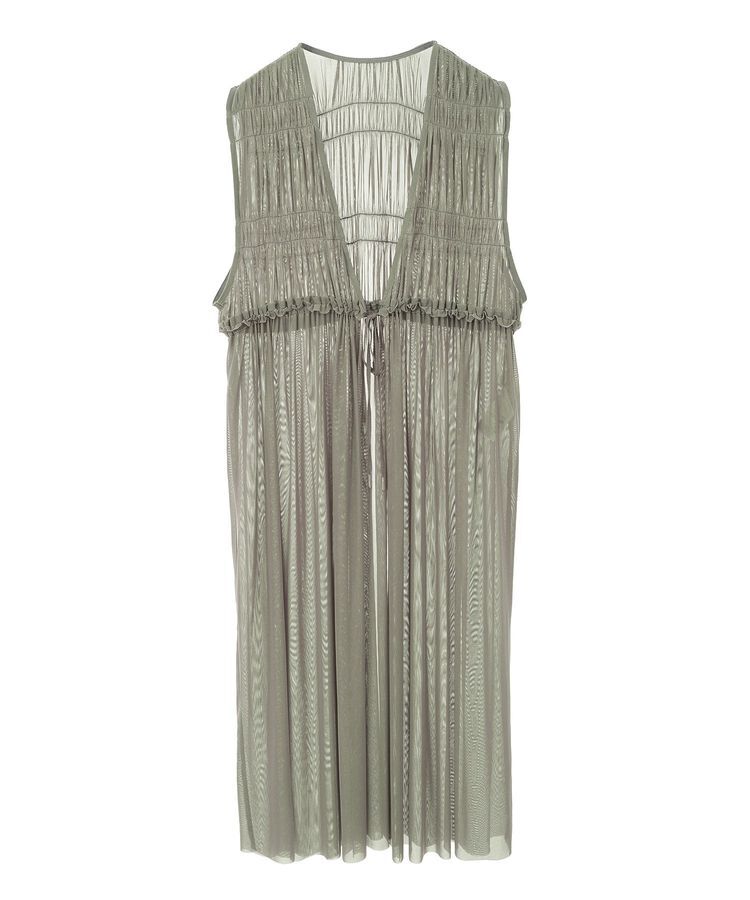 Green Parks「メッシュシャーリングレイヤーワンピース」|ワンピース|