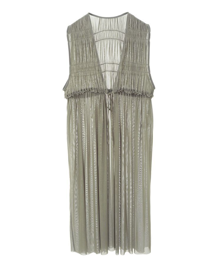 Green Parks「メッシュシャーリングレイヤーワンピース」|ワンピース|