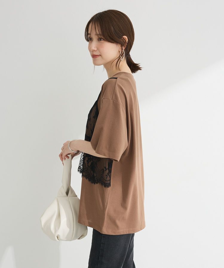 Green Parks「レースビスチェドッキングチュニック」|チュニック|