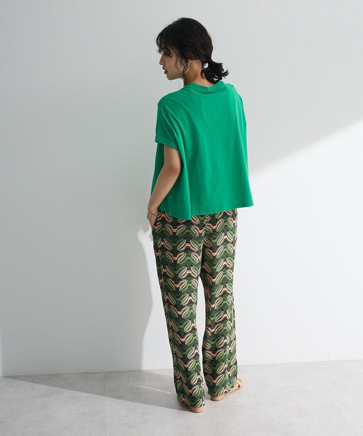 Green Parks「袖折り返しカレッジTシャツ」|Tシャツ・カットソー|