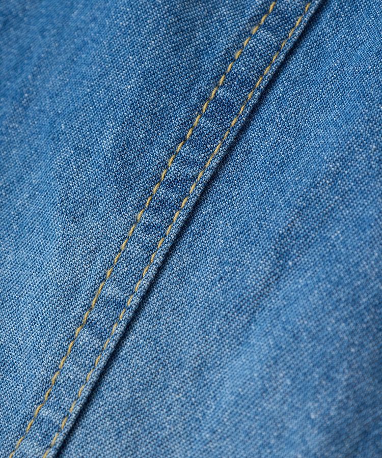 Green Parks「ライトデニムサイドタックスカート」|スカート|