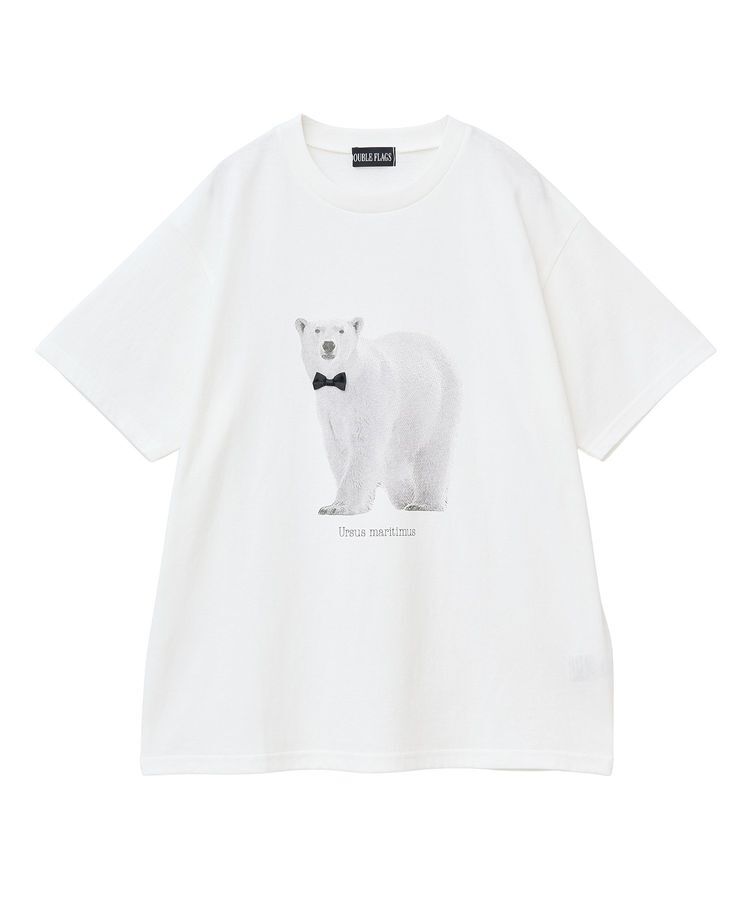 Green Parks「・DOUBLE FLAGS アニマルプリントTEE」|Tシャツ・カットソー|