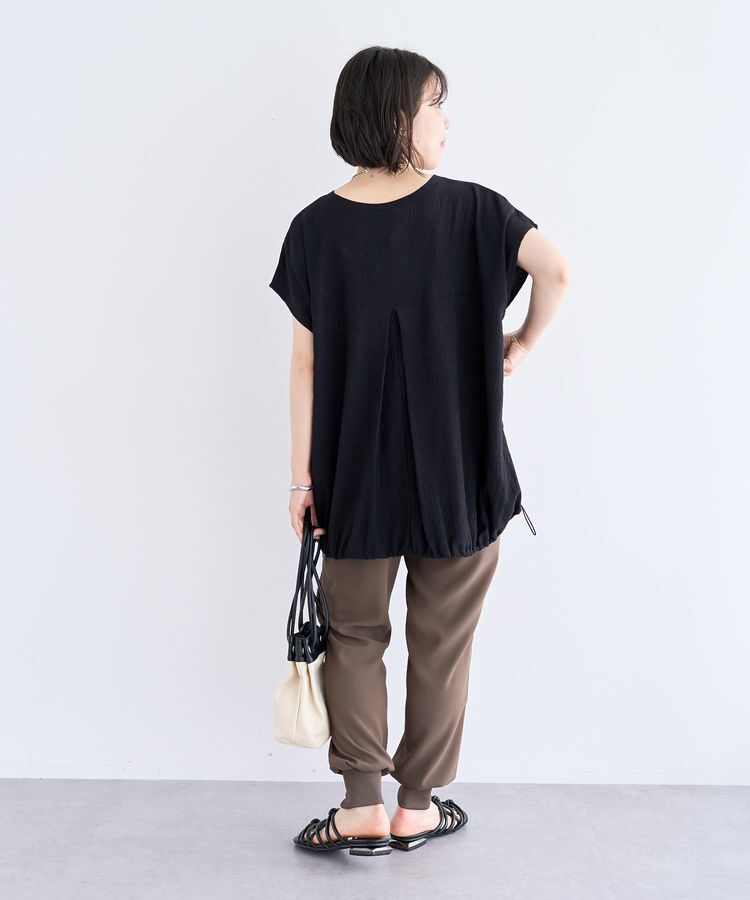 Green Parks「表面カット裾ドロストプルオーバー」|Tシャツ・カットソー|