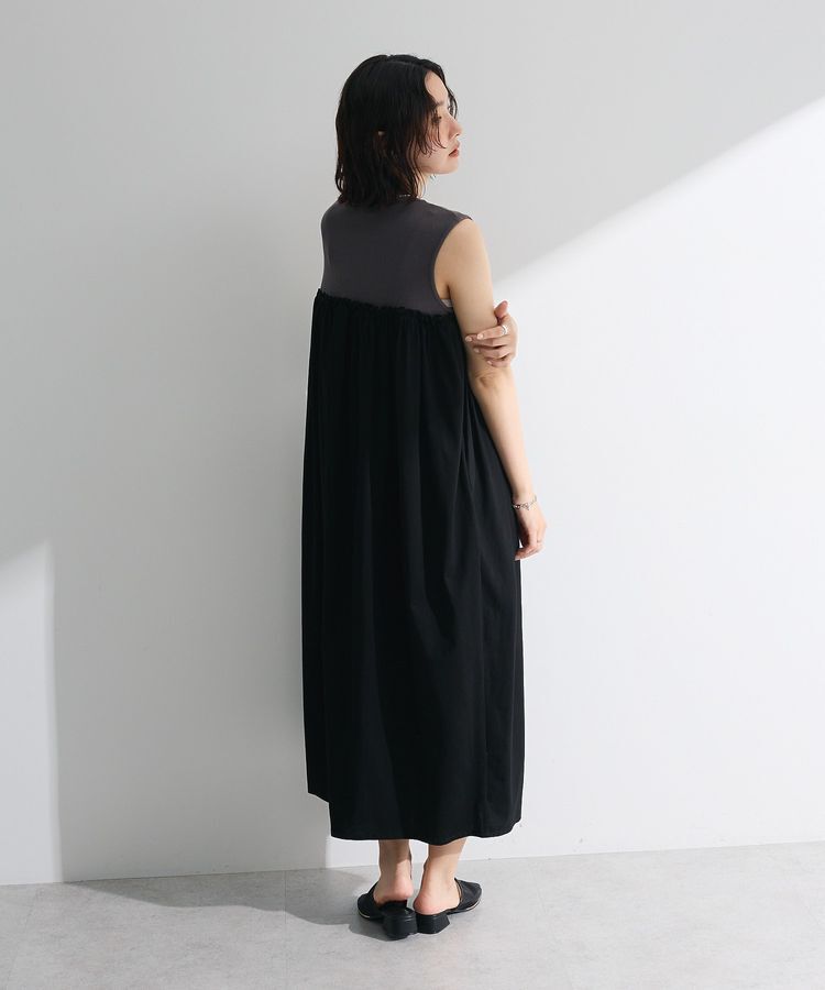 Green Parks「・SUGAR SPOON ギャザーノースリーブワンピ」|ワンピース|