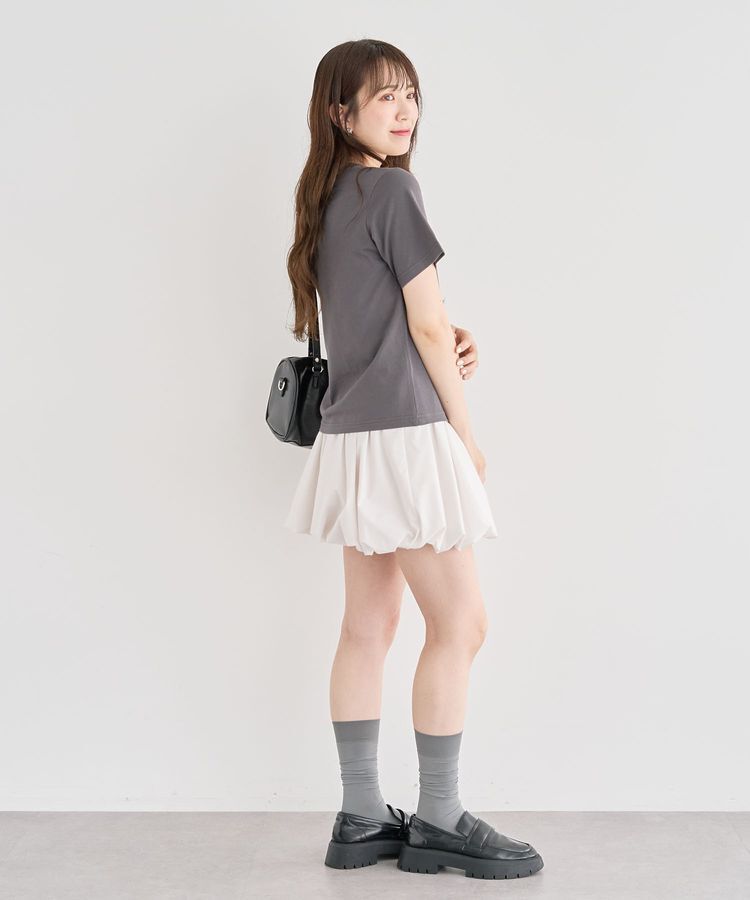 Green Parks「・DOUBLE FLAGS ローズチェーン刺繍TEE」|Tシャツ・カットソー|