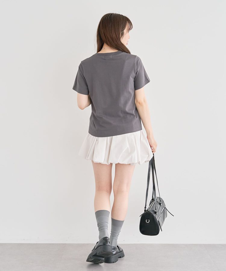 Green Parks「・DOUBLE FLAGS ローズチェーン刺繍TEE」|Tシャツ・カットソー|