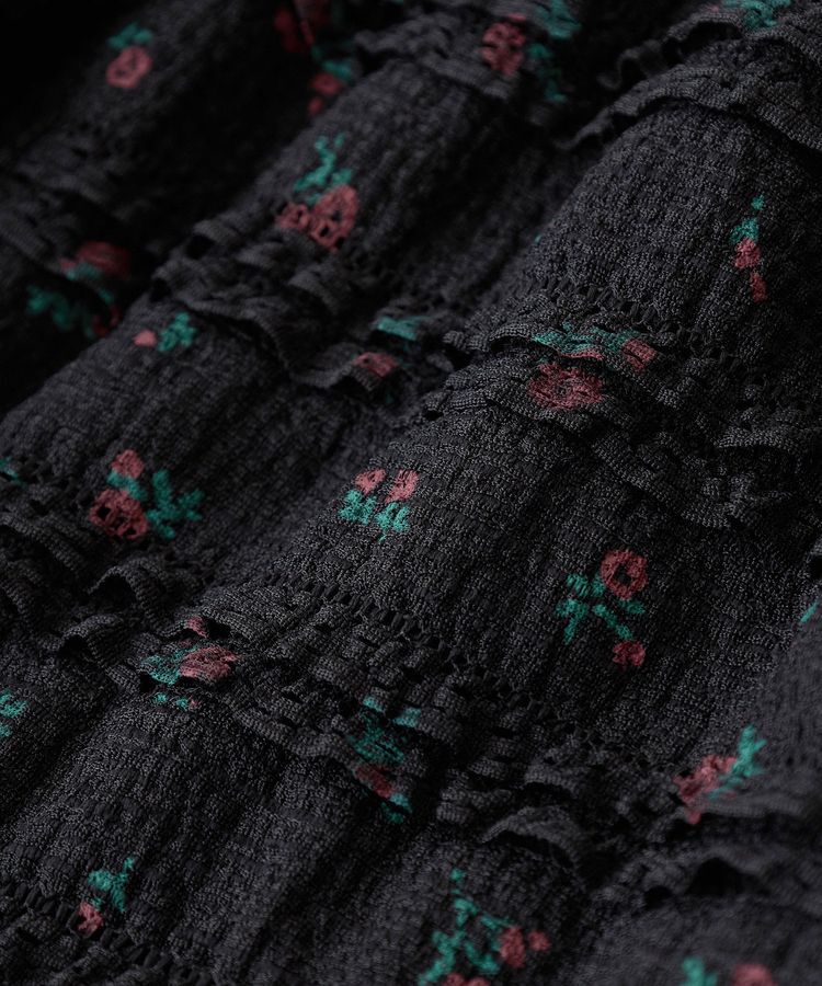 Green Parks「・SUGAR SPOON コバナレースフリルナロースカート」|タイト|