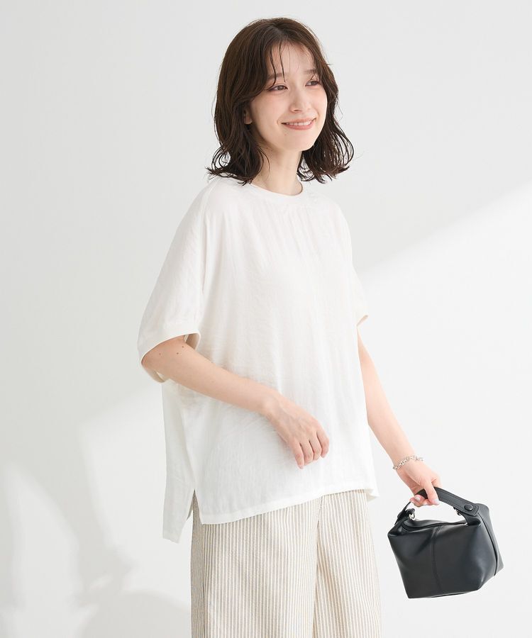 Green Parks「Tブラウスドルマンスリーブプルオーバー」|Tシャツ・カットソー|