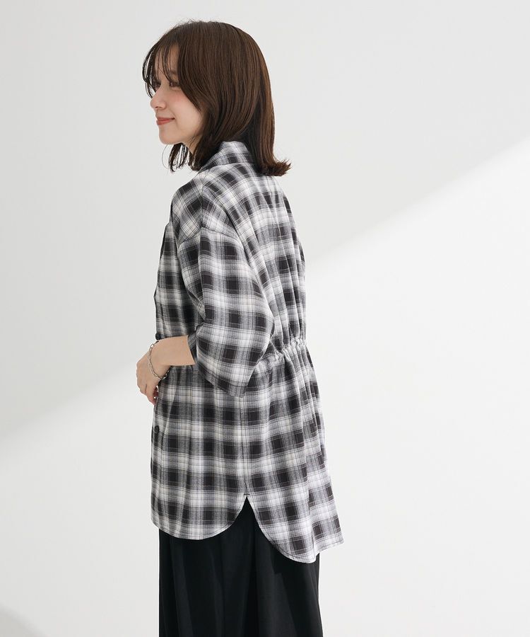 armonia「チェック5分袖ジャケット」|テーラードジャケット|