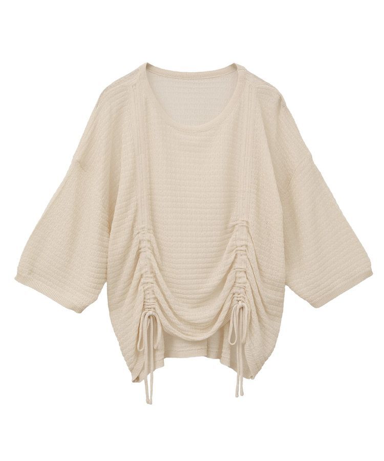 Green Parks「・ELENCARE DUE シャーリングシアーニット」|ニット・セーター|