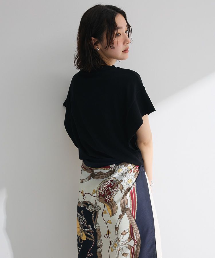 Green Parks「袖フレアフレンチスリーブニットプルオーバー」|ニット・セーター|