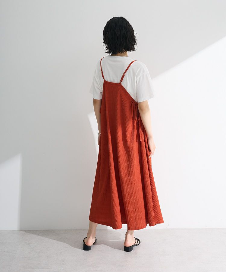 Green Parks「表面感脇リボンキャミワンピース」|ワンピース|