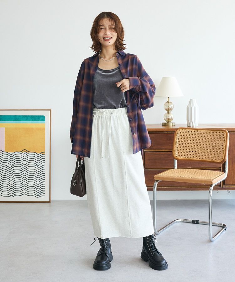 Green Parks「2Wayベロアタンクトップ」|インナー|