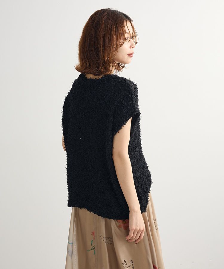 Green Parks「・swing by チュールヤーンワイドプルオーバー」|ベスト・ジレ|