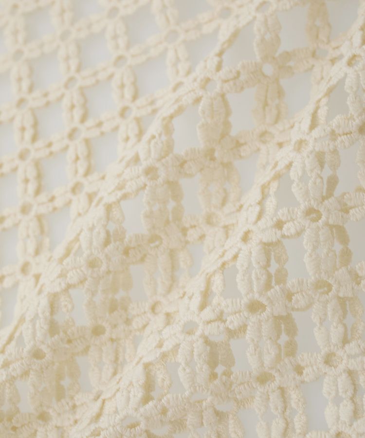 Green Parks「・SUGAR SPOON 2wayフラワーメッシュカーデ」|カーディガン|