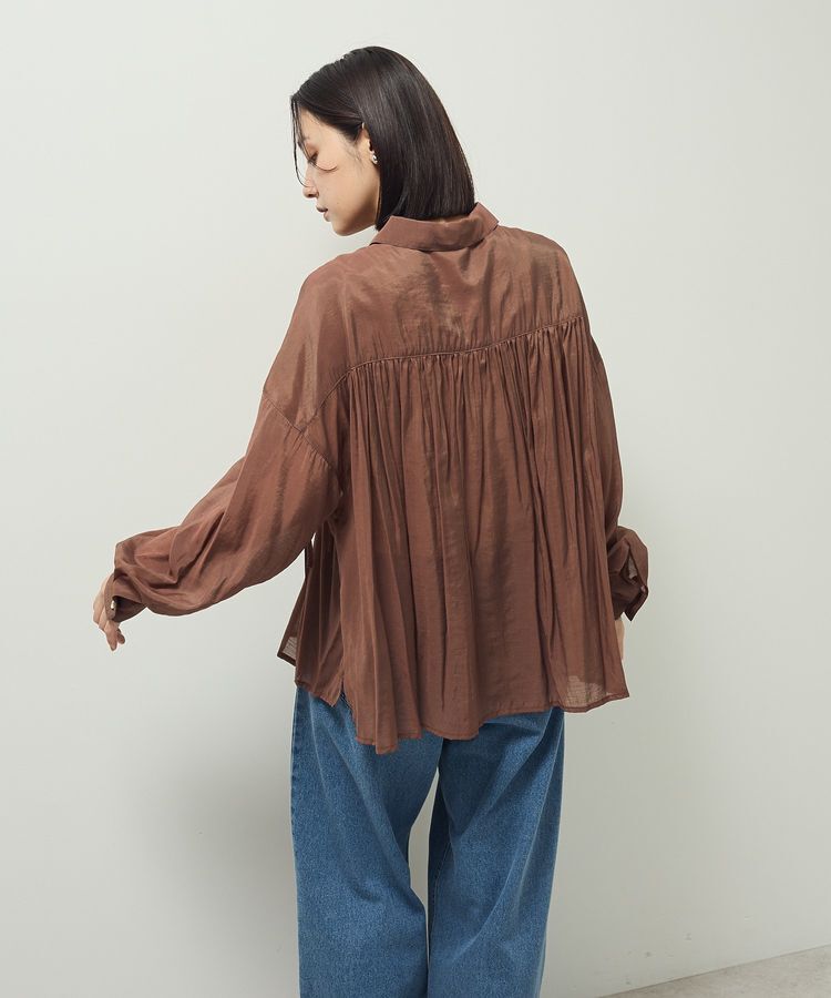 Green Parks「・ELENCARE DUE シアーシャーリングシャツ」|シャツ・ブラウス|