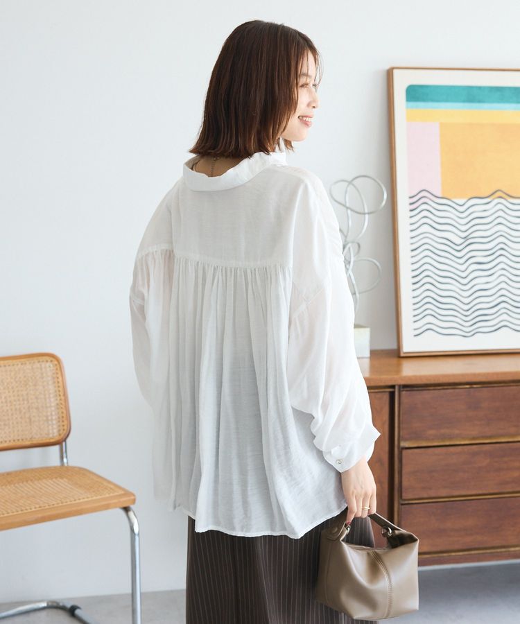 Green Parks「・ELENCARE DUE シアーシャーリングシャツ」|シャツ・ブラウス|