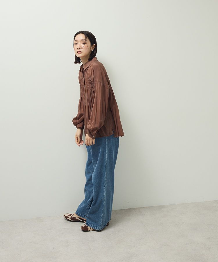 Green Parks「・ELENCARE DUE シアーシャーリングシャツ」|シャツ・ブラウス|