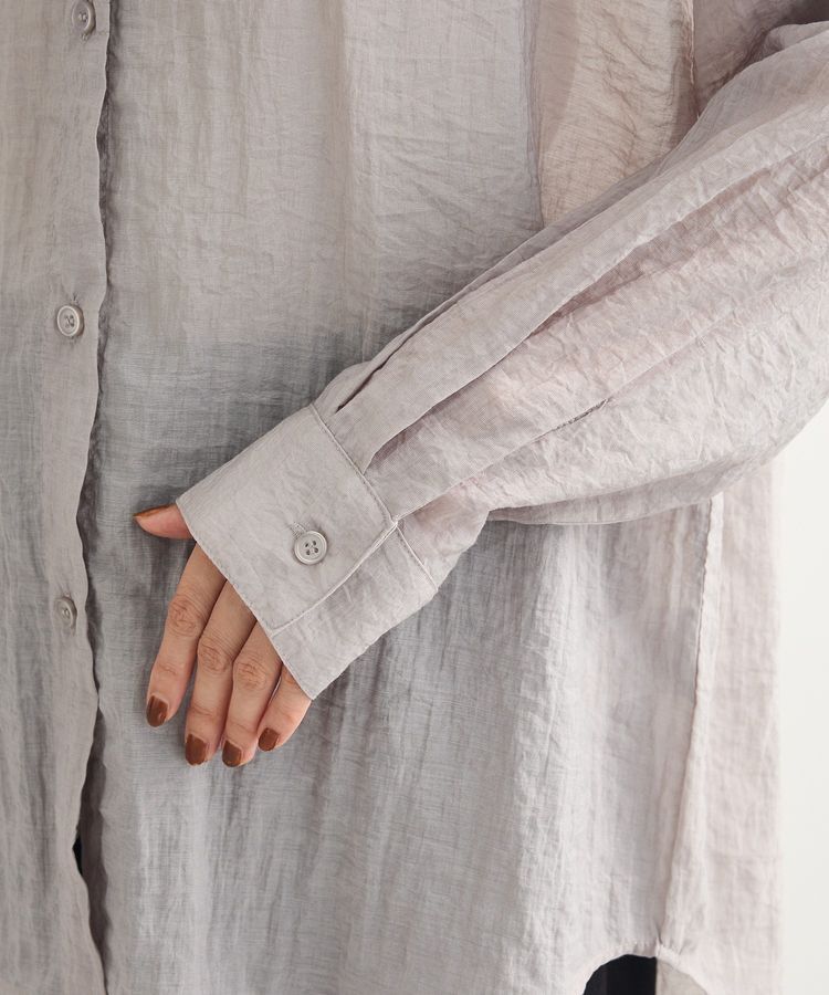 Green Parks「SET2点ラメシャギービスチェ+シャツ」|シャツ・ブラウス|