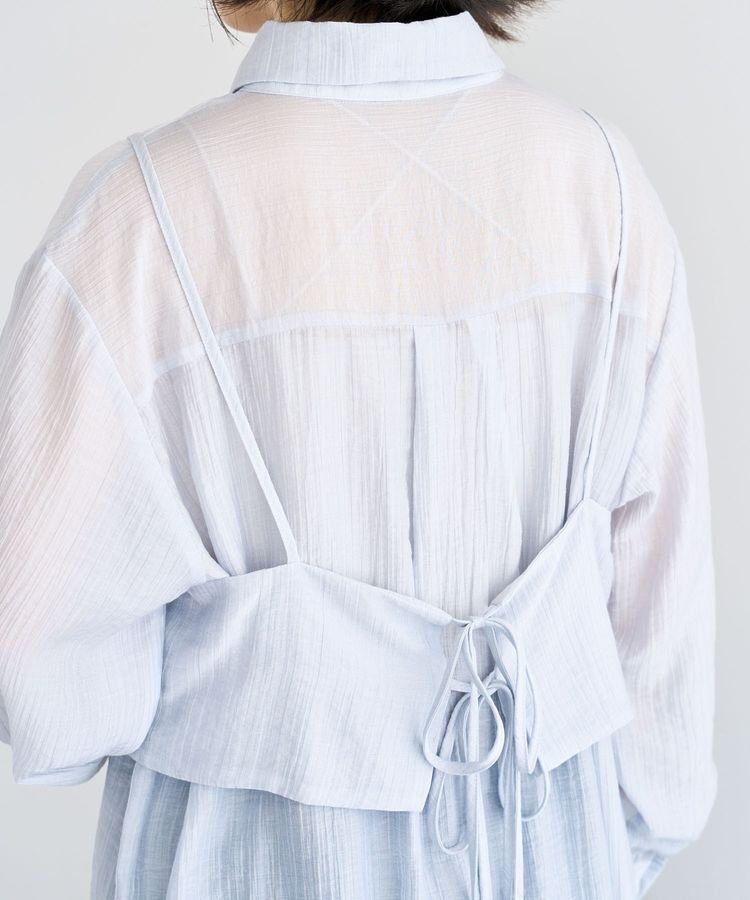 armonia「SET2点シアーシャツ+ビスチェ」|シャツ・ブラウス|
