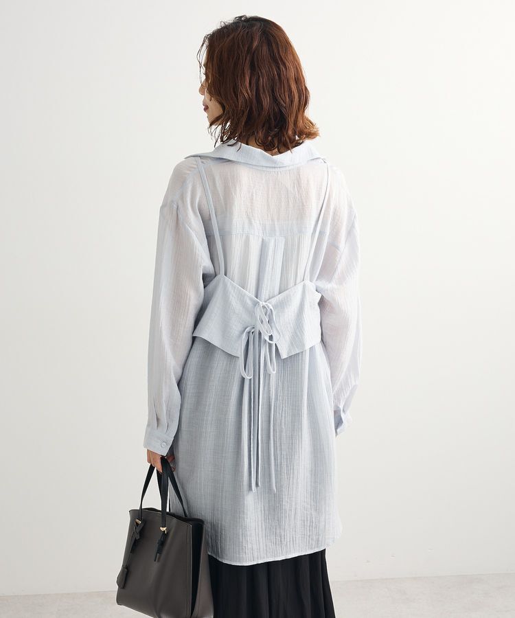 armonia「SET2点シアーシャツ+ビスチェ」|シャツ・ブラウス|