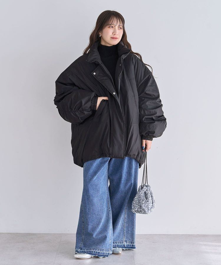 Green Parks「・SUGAR SPOON タックデニムワイドパンツ」|デニム|