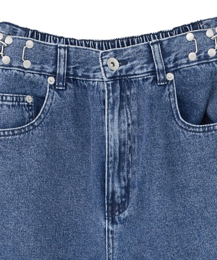 Green Parks「・SUGAR SPOON タックデニムワイドパンツ」|デニム|