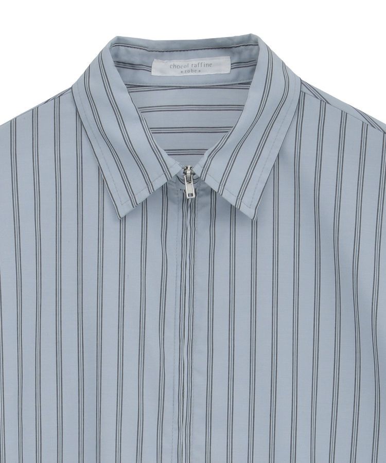 Green Parks「イージーケアアソートZIPシャツ」|シャツ・ブラウス|