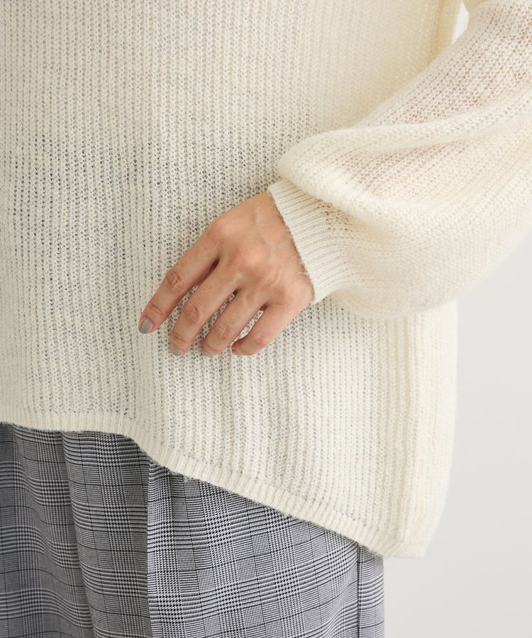 Green Parks「シアーゆったりニットプルオーバー」|ニット・セーター|