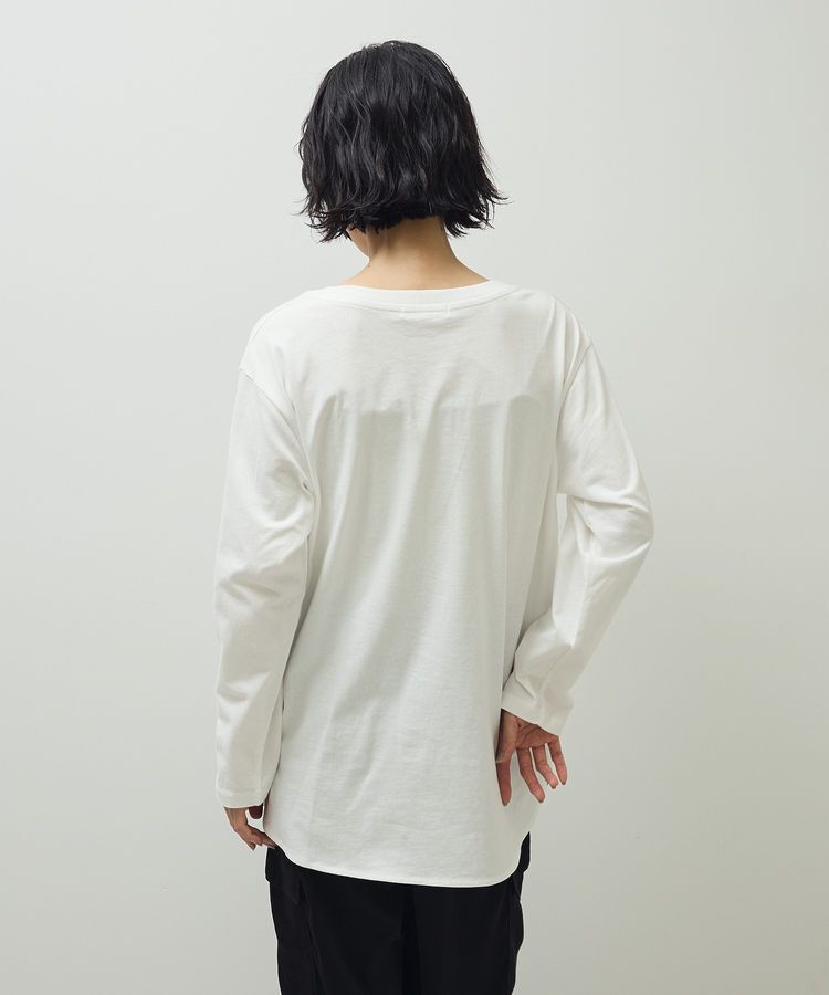 Green Parks「【WEB限定】裾ラウンドホワイトインナー」|インナー|