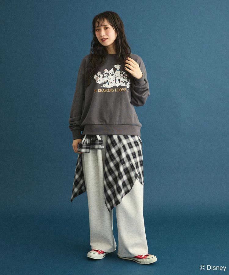 Green Parks「101匹わんちゃん/プリント裏毛スウェット」|スウェット・ジャージ|