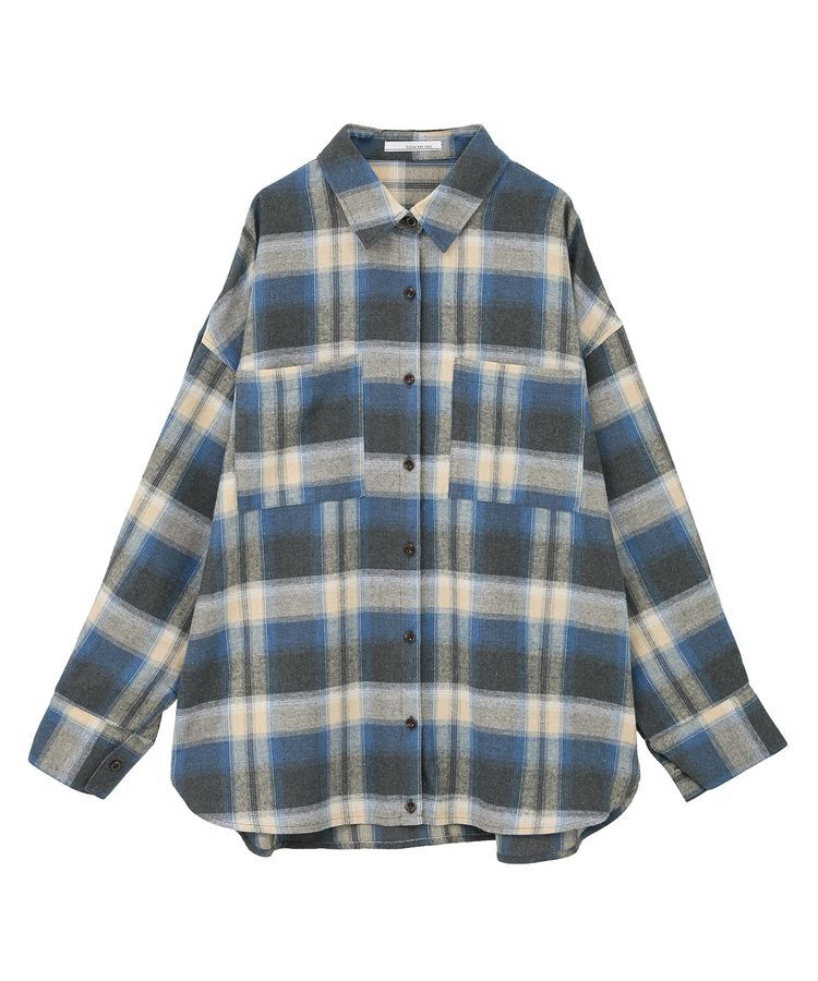 Green Parks「・ELENCARE DUE 2wayチェックビックシャツ」|チュニック|