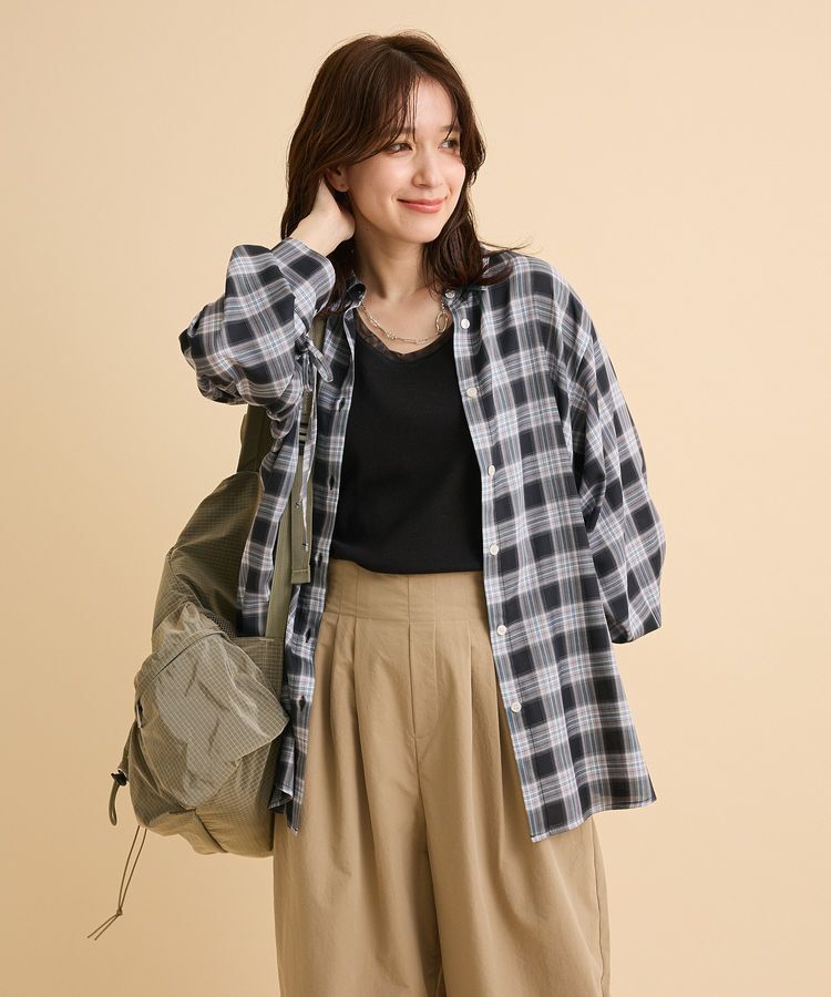 Green Parks「【しゃれシャツ】イージーケアシャーリングシャツ」|シャツ・ブラウス|