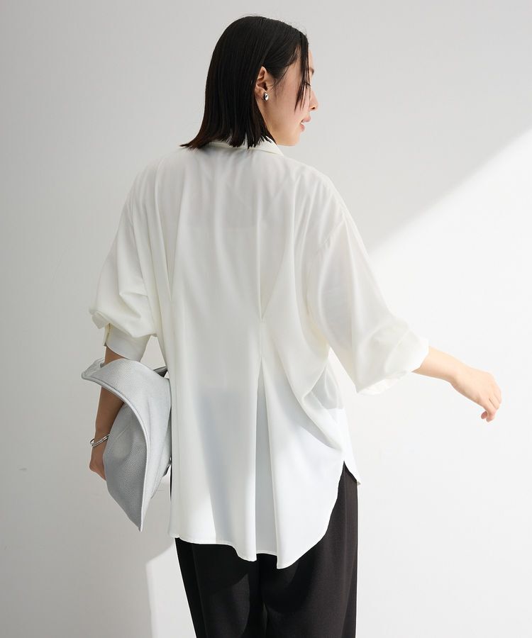 Green Parks「ウエストタックシャツチュニック」|シャツ・ブラウス|