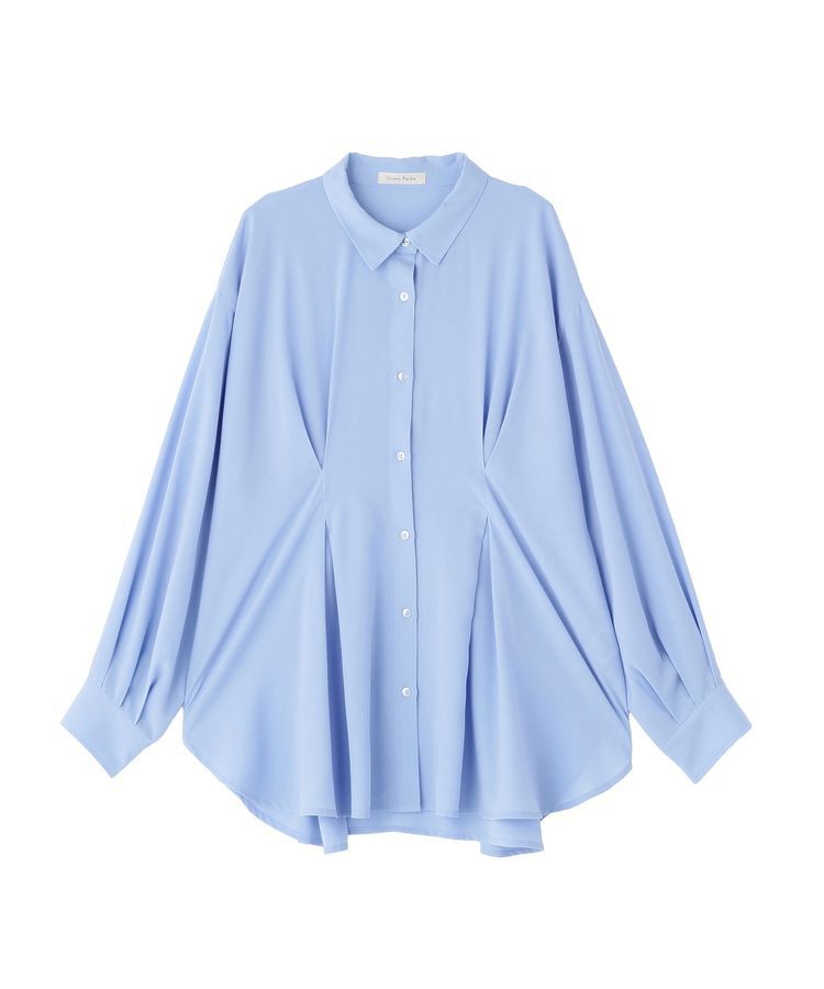 Green Parks「ウエストタックシャツチュニック」|シャツ・ブラウス|