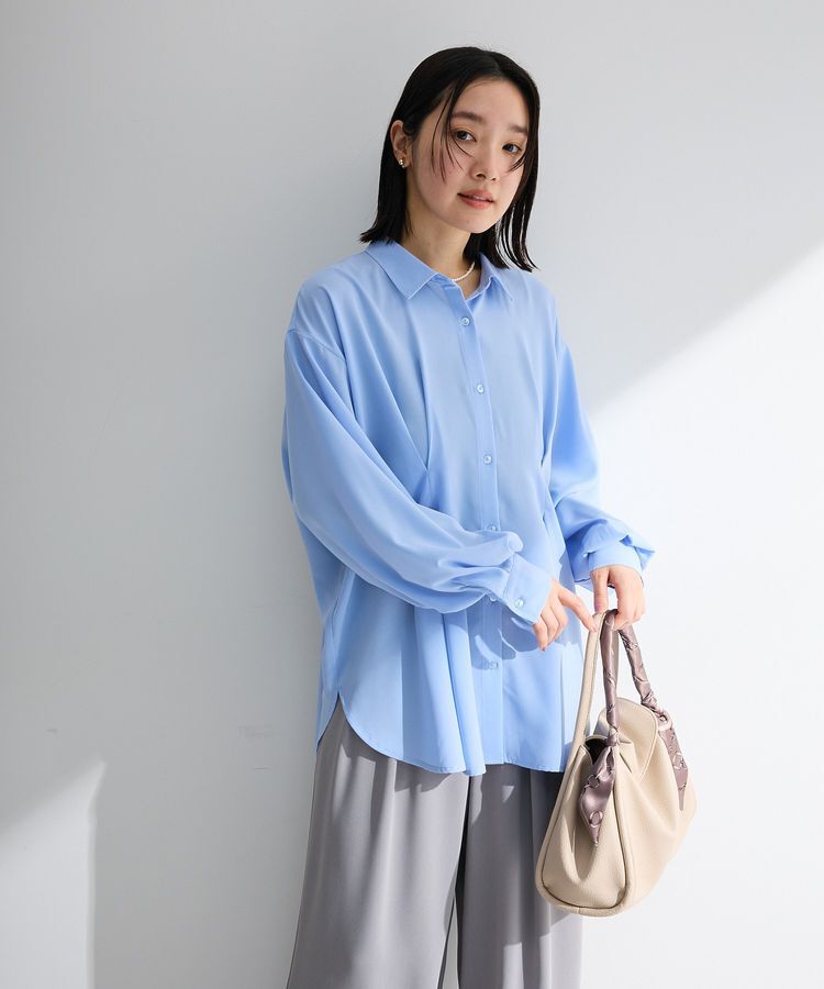 Green Parks「ウエストタックシャツチュニック」|シャツ・ブラウス|