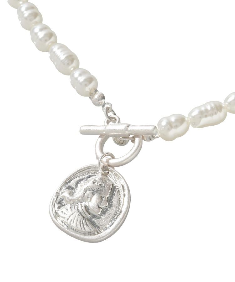 Green Parks「コインパールマンテルネックレス」|ネックレス|